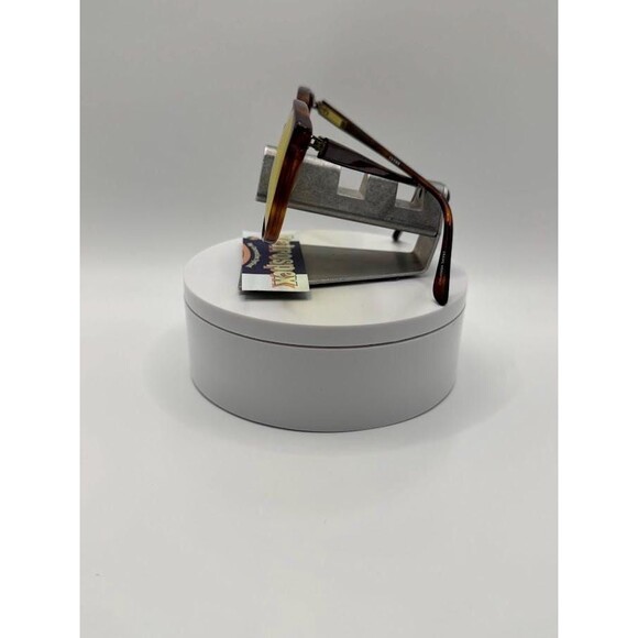 NEW Vintage Eyeglasses | Preppy Tortoise Style | Yellow Lens Plastic Frame #868 - Picture 5 of 10